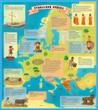 Atlas starovekého Grécka pre deti