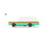 Drevené autíčko Candycar Teal Wagon, CLT-CND-F240