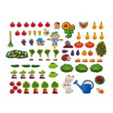magnetky ovocie a zelenina, janod hračky, janod J05463, 3700217354633, magnetická tabuľa, janod bratislava, janod obchod