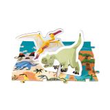 Vzdelávacie puzzle Janod Dinosaury 200ks