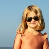 KiETLA slnečné okuliare BuZZ 6-9 rokov: black zrkadlovky