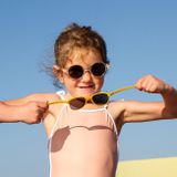 KiETLA slnečné okuliare WaZZ 2-4 roky: denim