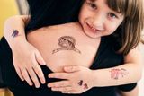 tetovačky pre deti, detské tetovačky, kresky, jednorožce tetovačky