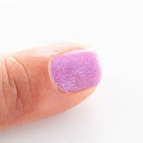 Namaki Lak na nechty zlupovací Glitter Purple