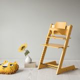 Stokke Rastúca stolička Tripp Trapp Beech: Sunflower Yellow