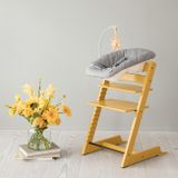 Stokke Rastúca stolička Tripp Trapp Beech: Sunflower Yellow