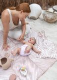 nepremokavá hracia deka pre bábätko, deka na hranie, waterproof playmat, deka toddlekind sea shell