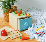 Montessori box Vkladačka 4v1