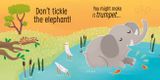 Zvukovo-dotyková knižka: Don't tickle the Elephant!