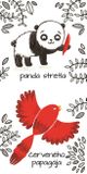 Moja malá hrkálková a hryzadlová knižka: Malá panda