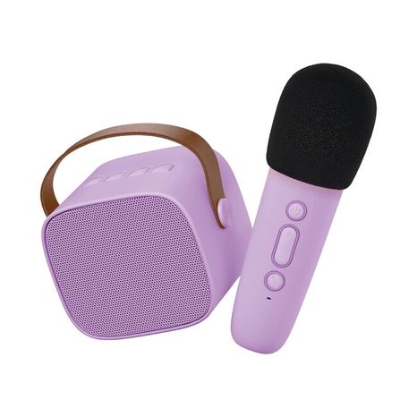 Bluetooth Karaoke set Mikrofón a Reproduktor Lalarma Copenhagen Purple