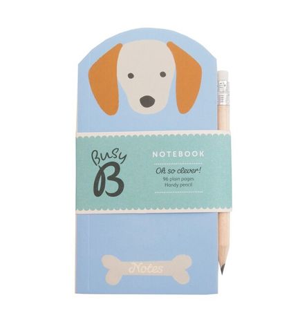 Busy B Mini zápisník s ceruzkou: Dog