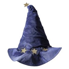 Čarodejnícky klobúk Ginger Ray modrý