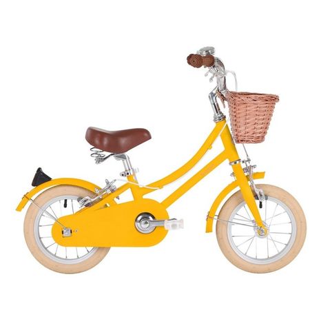 Detský bicykel Bobbin Gingersnap 12" žltý