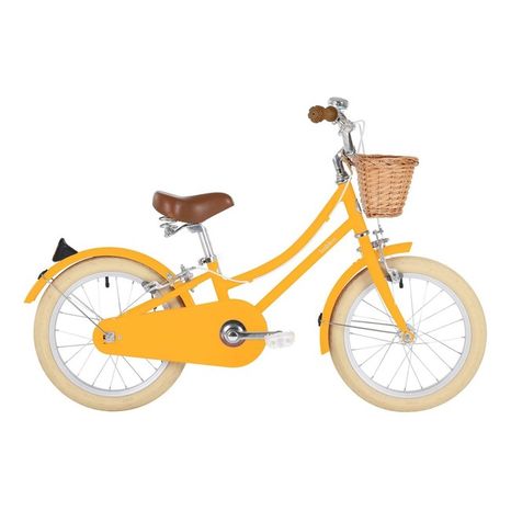 Detský bicykel Bobbin Gingersnap 16" žltý