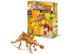 DinoKit vykopávka a kostra Stegosaurus