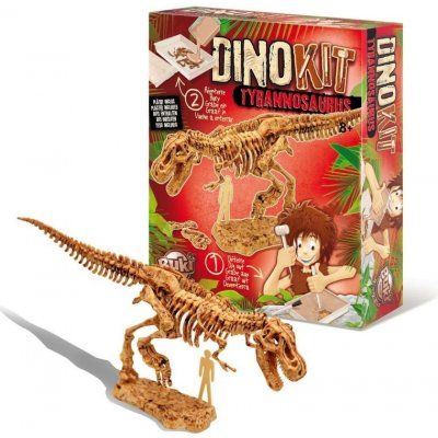 DinoKit vykopávka a kostra T-Rex