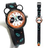 Detské náramkové ručičkové hodinky Djeco: Panda