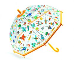 Djeco Detský priehľadný dáždnik: Vesmír