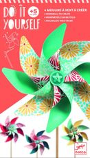 Djeco DIY Vyrob si sám: Vrtuľky Pastelové farby