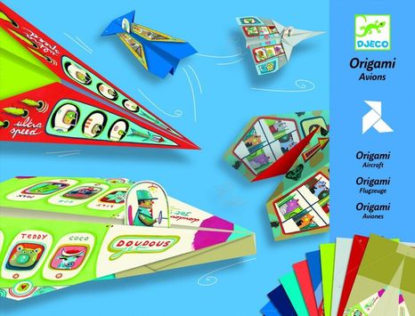 Djeco Origami Papierové lietadlá