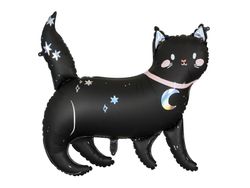 Fóliový balón: Mačka čierna holographic