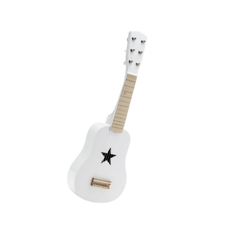 Drevená gitara Kids Concept Gitara: Biela