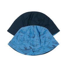 Obojstranný klobúčik Little Dutch: Morský život Modrý veľkosť 1