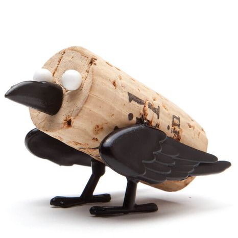 Korkové zvieratko Corkers - Crow