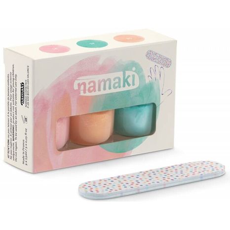Lak na nechty zlupovací Namaki 3ks: Summer Delights
