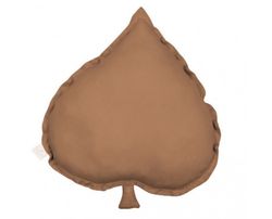 Ľanový vankúš List Pure Nature: Chocolate