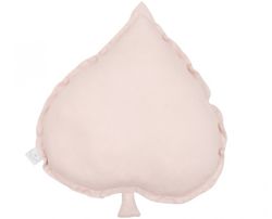 Ľanový vankúš List Pure Nature: Powder Pink