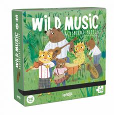 Londji Obojstranné Puzzle 36ks: Wild Music