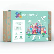 Magnetická stavebnica Connetix Pastel: Creative 120ks