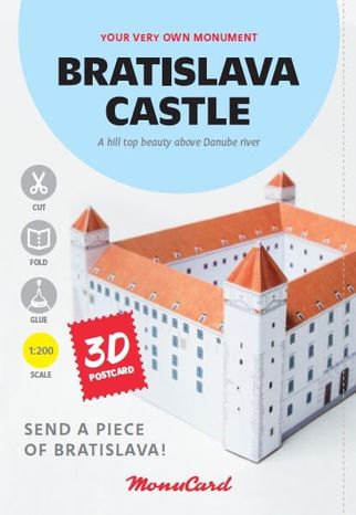 MonuCard - Bratislavský hrad - 3D pohľadnica