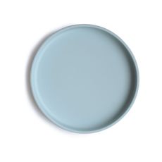 Mushie Classic silikónový tanier s prísavkou: Powder Blue