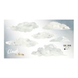 Nálepky na stenu Dekornik: Clouds in the sky