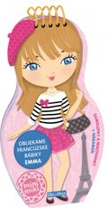 Omaľovanky a nálepky: Obliekame francúzske bábiky