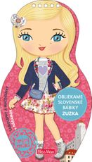 Omaľovanky a nálepky: Obliekame slovenské bábiky 