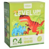 Puzzle LEVEL UP! 04 Mideer: Dinosaury