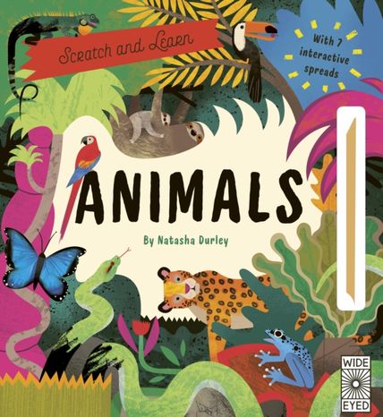 Vyškrabovacia kniha: Zvieratá