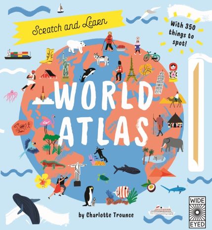 Vyškrabovacia kniha: World Atlas
