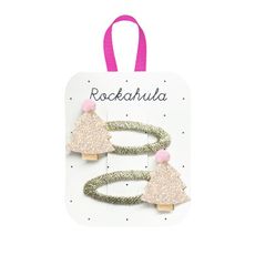 Sponky do vlasov Rockahula Kids: Vianočné stromčeky