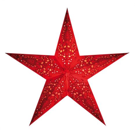 Vianočná hviezda Mono M: červená