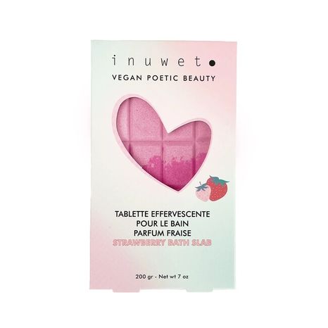 Šumivá tableta do kúpeľa Inuwet: Strawberry