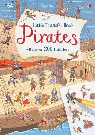 Kreatívna kniha Obtlačky: Piráti