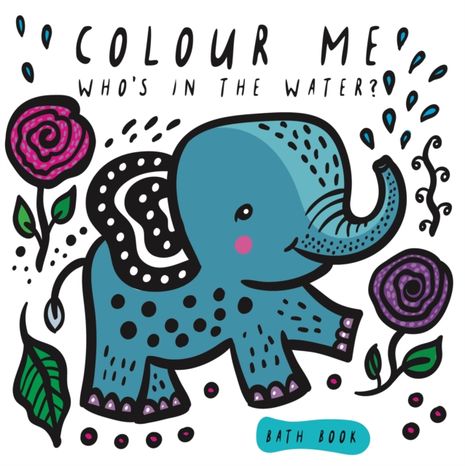 Wee Gallery Kniha do vody: Colour Me Who's in the Water?
