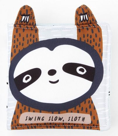 Wee Gallery Látková knižka: Swing Slow, Sloth
