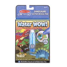 Znovupoužiteľné vodové omaľovanky Water Wow: Dinosaurs