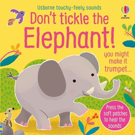 Zvukovo-dotyková knižka: Don't tickle the Elephant!